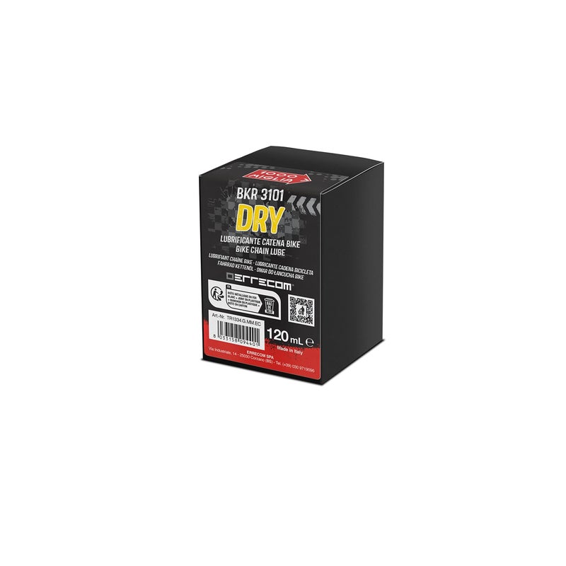 ERRECOM 1000 ميليا BKR 3101-4 أونصة سائلة (120 مل) علبة، زيت تشحيم جاف لسلسلة الدراجة، لظروف الطقس الجاف والغبار، فرشاة مرفقة - Image 4
